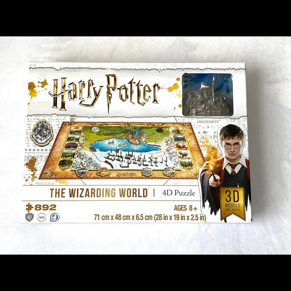 Harry Potter The Wizarding World 4D Puzzle - Picture 1 of 4